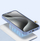 Mbështjellës telefoni Dux Ducis Lawa për iPhone 15 Pro Max, lëkurë, blu