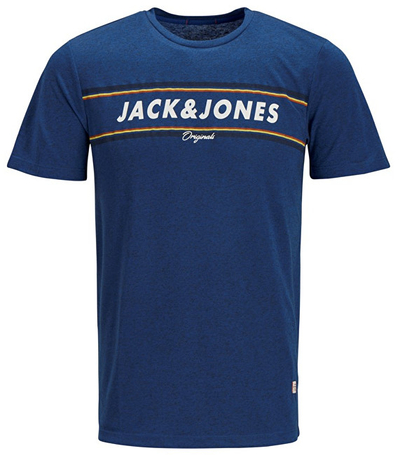 Maicë Jack & Jones Tuco Ss Crew, e kaltër L