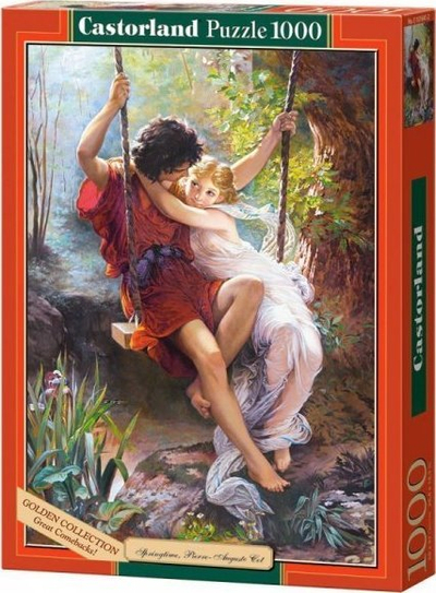 Puzzle Castorland Spring, 1000 copa, Pierre Auguste Cot