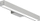 Llambë muri LED PXF Lighting, 17 W, 4000 K, IP44, e hirtë