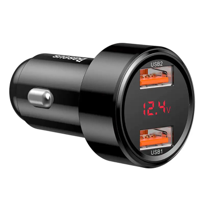 Karikues makine Baseus BS-C20A, 2x USB-A 6A, 45W, i zi