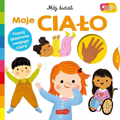 Детска книга HarperKids My Body, Академија на мудро дете, едукативна со илустрации во боја