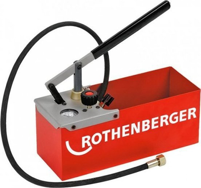 Pompë testuese manuale Rothenberger TP25 60250, deri 25 bar, metalike
