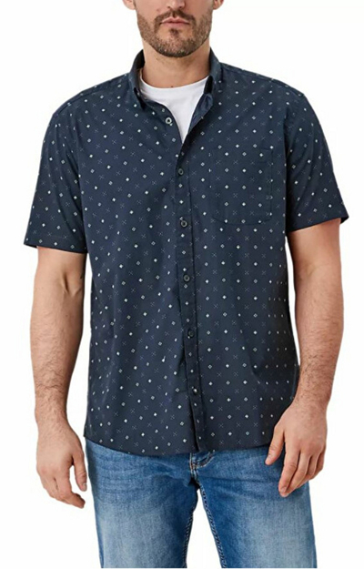 Këmishë s.Oliver Regular Fit, e zezë, nr. XXL