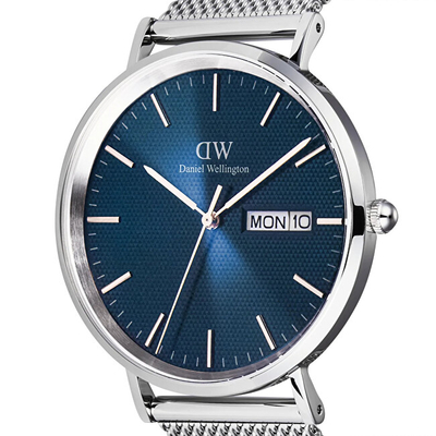 Orë dore për meshkuj Daniel Wellington Classic Day Display Sheffield, e argjendtë