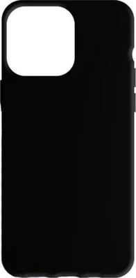 Mbulesë telefoni 3MK Matt Case për iPhone 15 Pro 6.1", e zezë