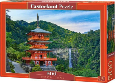 Puzzle Castorland Seiganto Japoni, 500 copa, 47 x 33 cm, shumëngjyrësh