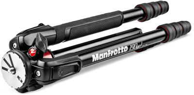 Trefkëmbësh fotografik Manfrotto 190 Go, alumin, 152 cm, i zi