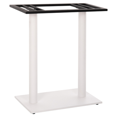 Bazë tavoline bar Homemania HM478.02, metal, 40x80x90 cm, e bardhë