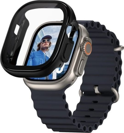 Mbrojtës ekrani CARE by PanzerGlass për Apple Watch Ultra dhe Ultra 2, xham i tejdukshëm