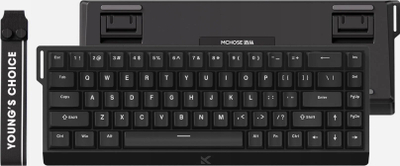 Tastierë mekanike MCHOSE MC Ace68 8, 68 taste, RGB, Ice Blue