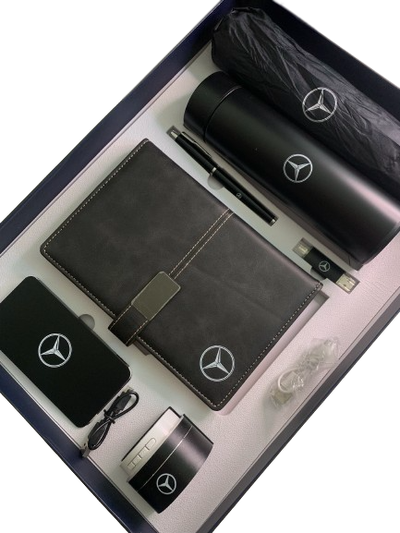 Set dhuratë Nrubi me dizajn Mercedes, DHCMZ , e zezë