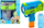 Lodër pistoletë flluska PRO Mixed Bubble Gun, për kalamoj, dizajn kuturu, me shumë ngjyra