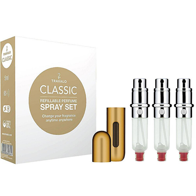 Shishe rimbushëse parfumi Travalo Classic HD, 3 copë x 5 ml