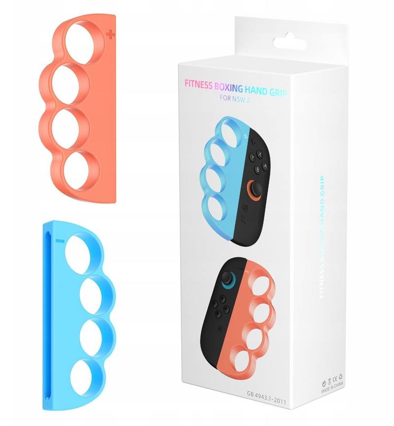 Doreza boksi për Joy-Con BOX JYS-NS2298, set 2 copë, ABS, blu dhe portokalli