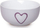 Set tasa supash Orion Heart, 4 copë, qeramike 500 ml, shumëngjyrëshe