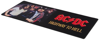 Mouse pad gaming SuperDrive AC/DC XXL, kundra rrëshqitjes, i zi