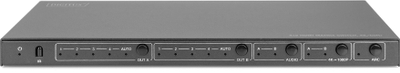 Ndërrues HDMI Matrix Digitus 4x2, 4 hyrje, 2 dalje, 4K 60Hz