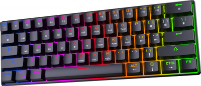 Tastierë Preyon Red All Claw Gateron Red, US, e zezë