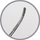 Lëmues thonjsh Podoland Maxi Angle, çelik inox, profesional, argjendtë