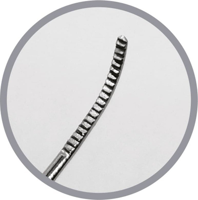 Lëmues thonjsh Podoland Maxi Angle, çelik inox, profesional, argjendtë