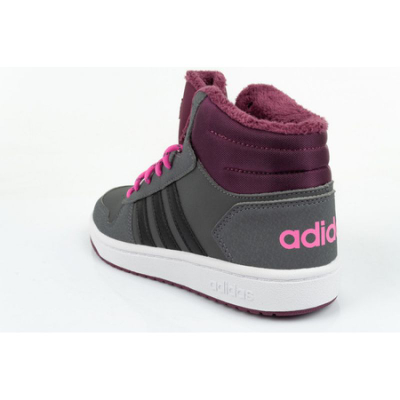 Këpucë për kalamojë Adidas Hoops Mid K