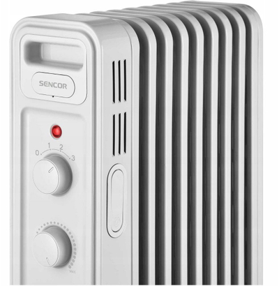 Kalorifer vaji Sencor SOH 3409WH, 2000W, 3 nivele fuqie, i bardhë