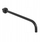 Krah dushi Invena Round Frame DL, 40 cm, metal, i zi mat