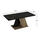 Tavolinë për kafe Dile 110x55x47Hcm (HM9528.03), zezë