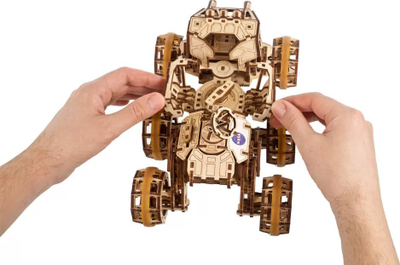 Puzzle druri mekanik UGears UTG0131 Manned Mars Rover, model 3D, 14+