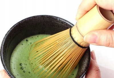 Mbajtëse Moya Matcha për rrahëse çaji, aksesor çaji, e zezë
