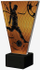 Trofe xhami futbolli, 22.5 cm, transparent
