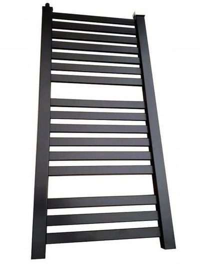 Radiator banjoje Hydroland Kumiko, 750x540 mm, 340W, i zi mat