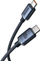 Kabllo karikimi Baseus Crystal Shine, USB C në USB C, 100W, 2m, e zezë