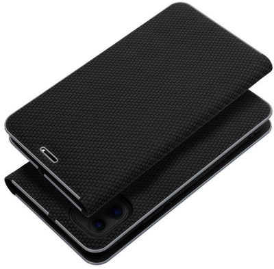 Футрола Forcell OEM LUNA Book, за iPhone 16e SE 4 2025, тип книга, црна