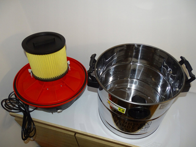 Правосмукалка Thomas INOX 1530, 1500W, инокс казан 20L, сребрена