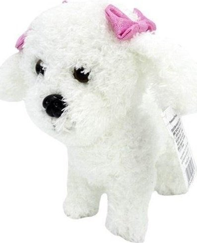Lodër pelushi Tulilo Dog Sonia, 19cm, kafe