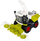 Traktor lodër Mega Creative My Ranch Combine, 20 cm, me drita dhe tinguj, shumëngjyrësh