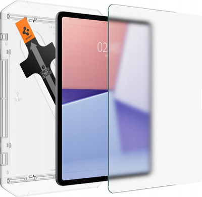 Mbrojtës ekrani Spigen Paper Touch EZ Fit për iPad Air 13" 2024, qelq i fortë, mat