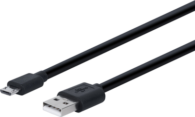 Kabllo energjie ProXtend USB 2.0 Micro B në 5.5 x 2.1 mm, 1A, e zezë