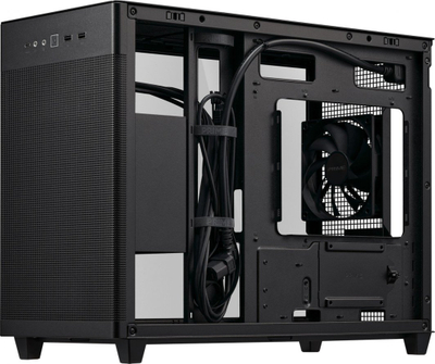 Kasë Asus Prime AP201 Tempered Glass, Mini Tower