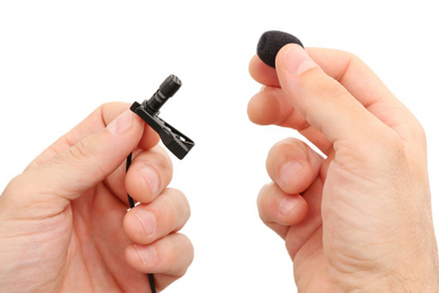 Mikrofon lavalier IK Multimedia iRig Mic Lav, set 2 copë, për telefona, i zi