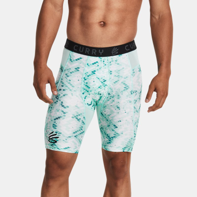 Shorts kompresivë Under Armour Curry HG, HeatGear, pa xhepa, të zinj