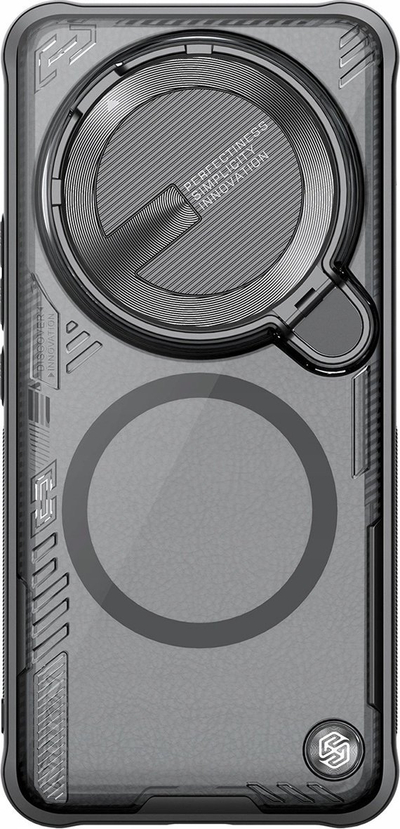 Kllëf telefoni NILLKIN Iceblade Prop për Xiaomi 14 Ultra, MagSafe, i tejdukshëm, i zi