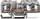 Terminal shine Wago 284-681, 3 përçues, 10mm², gri