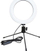 Unazë drite LED Gonga Ring Light, 16cm, me tripod, ngjyrë e zezë