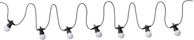 Dritë dekorative kopshti Paulmann Plug &amp; Shine 94165, LED 1.4W, dritë e bardhë e ngrohtë, e zezë