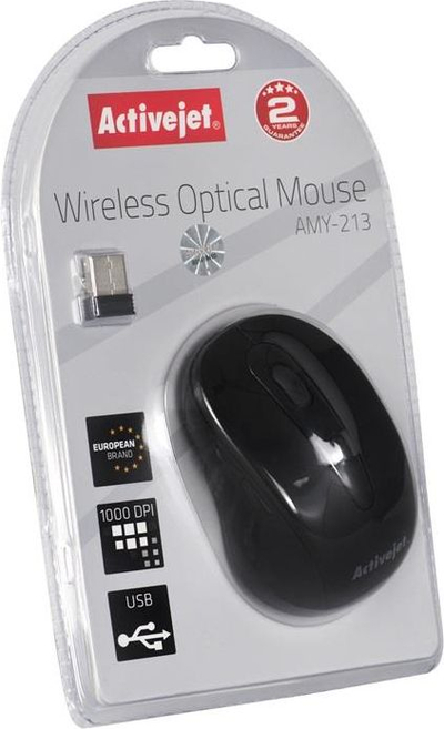 Mi wireless Activejet AMY-213, optik, 1600 DPI, i zi