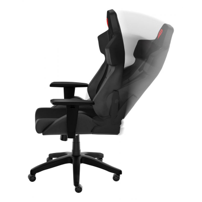 Karrige gaming Genesis Nitro 650, e rehatshme, me mbështetëse krahësh që rregullohen, e zezë