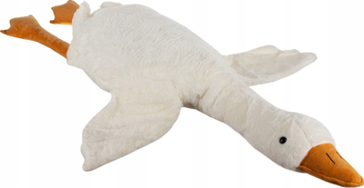 Gjelbër pelushi Kruzzel Goose 24720, maskot 130cm, i bardhë